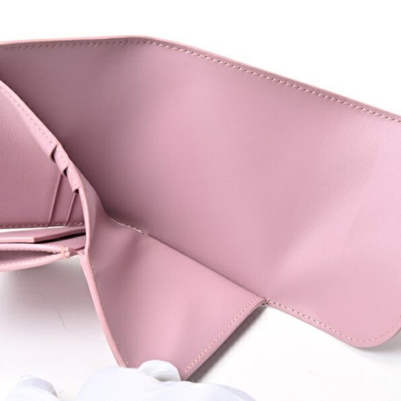 CELINE Triomphe Small Wallet 10D78 Dull Pink E-155584 - Picture 10 of 10